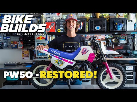 Bringing a 1993 Yamaha PW50 Back to Life | Bike Builds with Aaron Colton