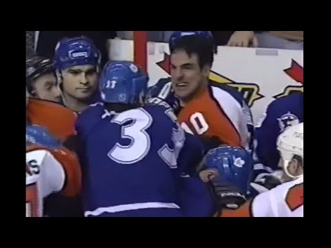 Maple Leafs - Flyers rough stuff 12/9/99