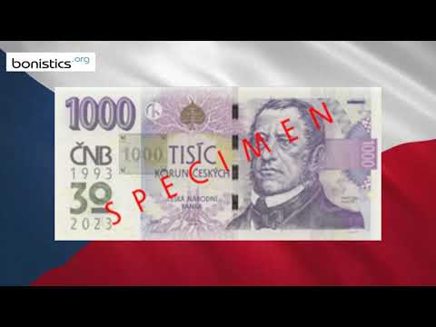 NEWS. CZECHIA 1,000 Czech Korun 2023