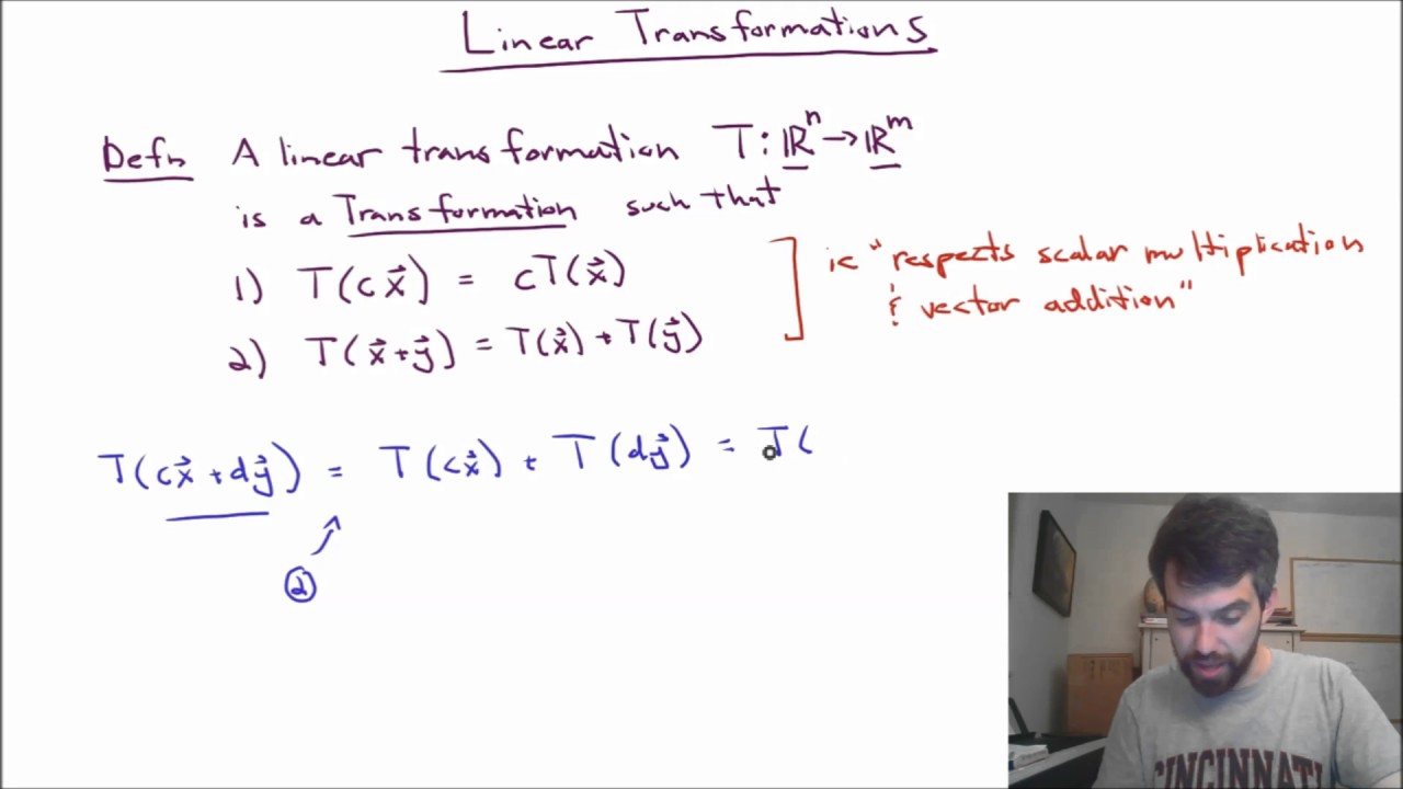 Linear Transformations