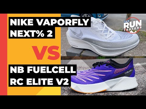 Nike ZoomX Vaporfly Next% 2 Versus New Balance FuelCell RC Elite V2