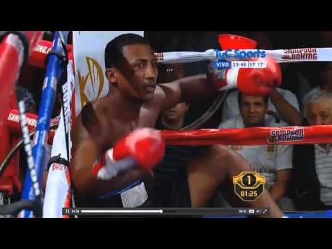 Walter Sequeira  GKO1 Evert Bravo - Título Latino C.M.B. Peso Mediopesado.