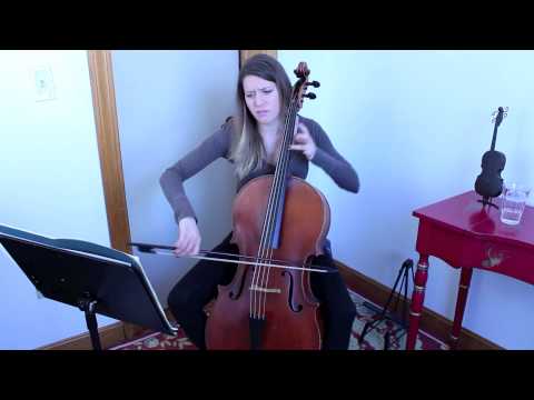 Dall'Abaco - Capriccio no. 3 on baroque cello