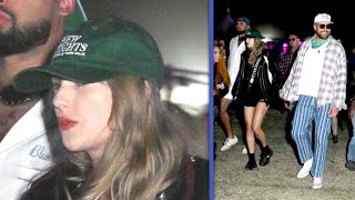 Taylor Swift Wears Travis Kelce’s New Heights Podcast Merch at Coachella