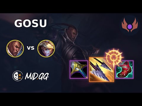 MID.GG: [ Gosu ] Lucian BOT vs Ezreal | NA MASTER | LOL Season 2024