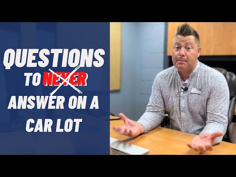 Dealership reacts to "Questions to NEVER answer on a car lot", Tristan Marshall | Hyundai Victoria