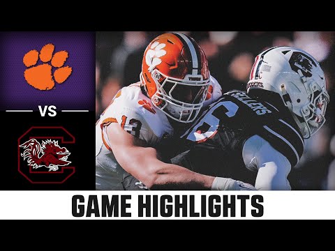 Clemson vs. South Carolina Game Highlights | 2025-26 ACC Football