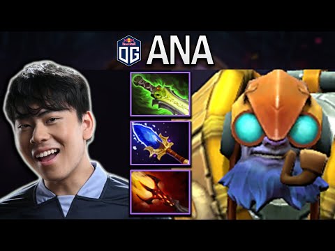 OG.ANA SMURF TINKER WITH AGHANIMS-DAGON - DOTA 2 7.30 GAMEPLAY