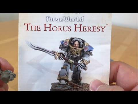 Legion Praetor Tribune in Tartaros Armour: Out of The Pack Review (Horus Heresy, Forge World)