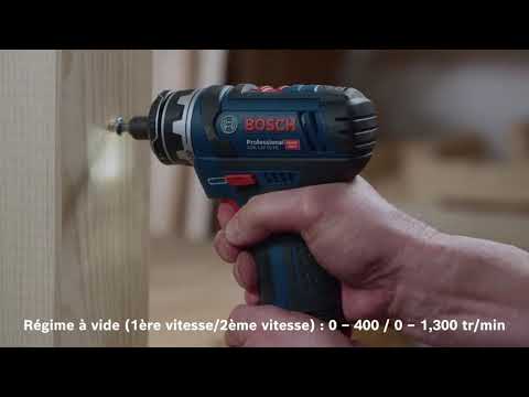 Perceuse visseuse sans fil FlexiClick PRO GSR 12V-15 FC - 06019F600G BOSCH