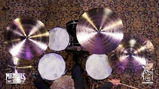 Video thumbnail for Crescent 22" Hammertone Chinese Cymbal by Sabian - Played by Jeff Hamilton - 2369g (H22CH-1102717T) by Memphis Drum Shop