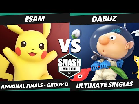 SWT NA East Group D - ESAM (Pikachu) Vs. Dabuz (Olimar) Smash Ultimate Tournament