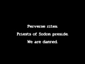 Cannibal Corpse - Priests of Sodom [Lyrics On ...