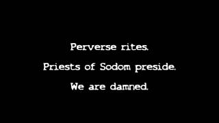 Cannibal Corpse - Priests of Sodom [Lyrics On Screen] [1080p]