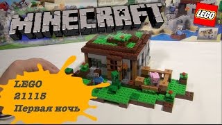 LEGO Minecraft Первая ночь (21115) - відео 3