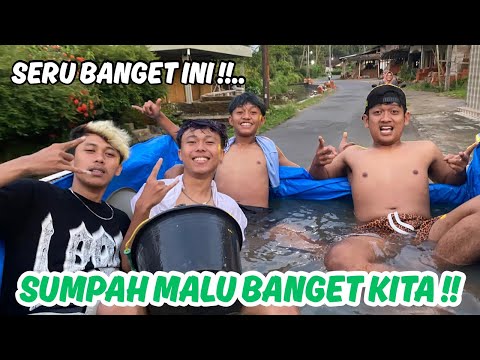 SO EMBARRASSING!! ARYA AND FADLI INVITED ME TO SHOWER IN THE TRACK OF THE CAR WHILE TOURING THE CITY