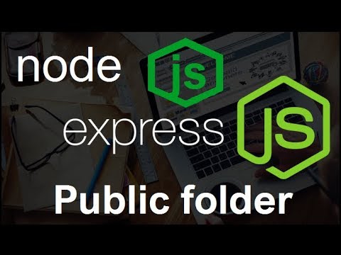 NodeJS ExpressJS Tutorial 6 Public folder