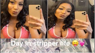 IM BACK 🥳 DAY IN MY STRIPPER LIFE ! EVERYONE IS AMAZING 🥰