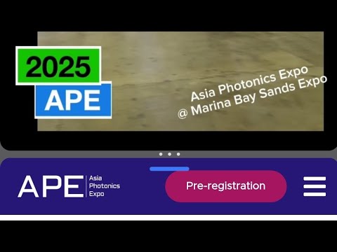 Singapore APE @ MBS this week 26-28.2.2025