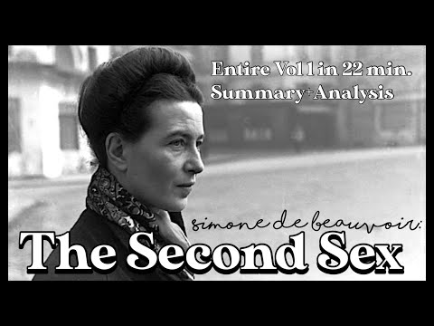 The Second Sex by Simone de Beauvoir. Summary and analysis chapter by chapter.