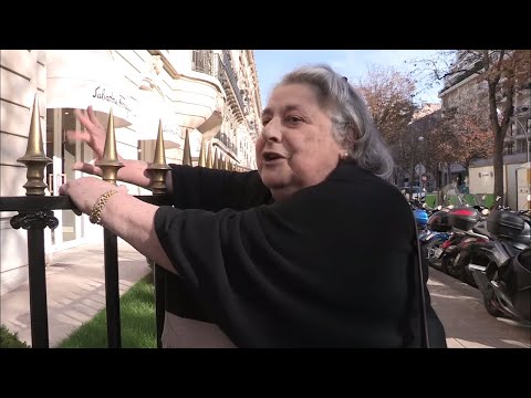 She has lived in the most expensive district of Paris for 50 years