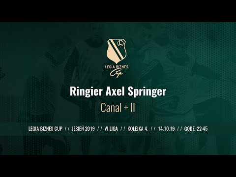 Skrót spotkania Ringier Axel Springer - Canal+ II ( Legia Biznes Cup Jesień 2019 )