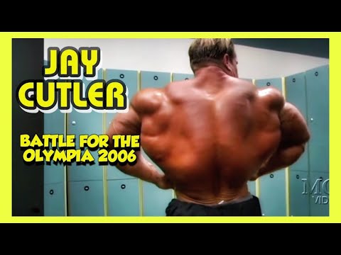 Jay Cutler - Back Workout - Battle For The Olympia 2006