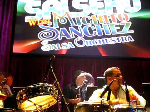 MVI 3057...Michito Sanchez Salsa Orchestra 4-17-2009