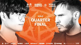 Wing giving Two.H flashbacks 💀（00:06:55 - 00:09:38） - WING 🇰🇷 vs IMPROVER 🇷🇺 | GRAND BEATBOX BATTLE 2023: WORLD LEAGUE | Solo Quarter Final