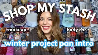 PROJECT PAN INTRO & SHOP MY STASH WINTER 2025 | too ambitious??!