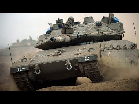 Merkava V, the latest generation of Israeli main battle tanks
