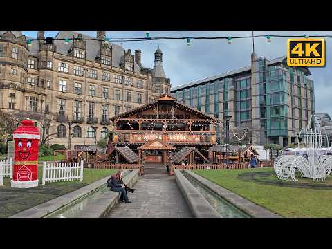 Sheffield Christmas Market 2024 - Full Walkthrough
