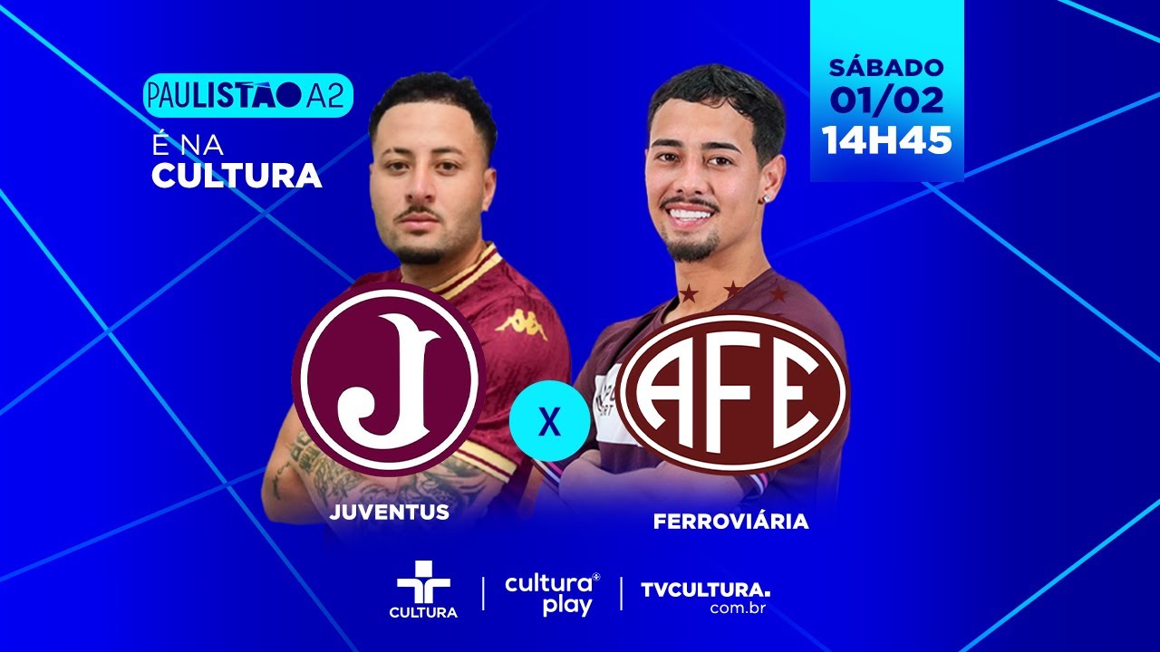 CAMPEONATO PAULISTA A2 |  JUVENTUS X FERROVIÁRIA | AO VIVO E COM IMAGENS - (01/02/2025)