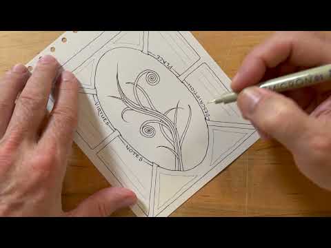 Zentangle Project Pack No. 21 - Day 04