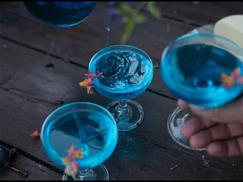 Blue dolphin drink