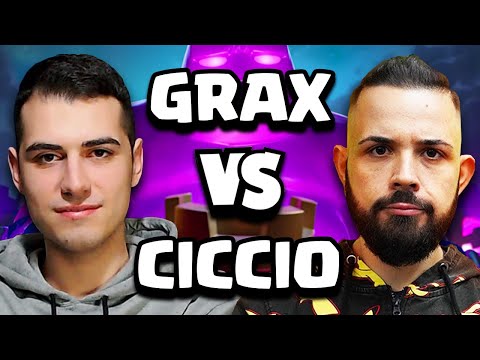 GRAX vs CICCIO... SFIDA GOLEM di ELISIR! - Clash Royale