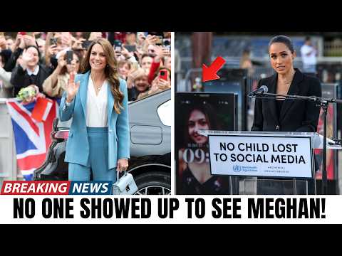 HUMILIATED! Meghan Speaks To EMPTY CHAIRS In Geneva — Kate Drew CROWDS In Italy!