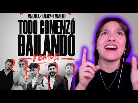 Marama, Emanero, Ráfaga - Todo Comenzó Bailando Remix (Video Oficial) | REACCIÓN Y ANÁLISIS