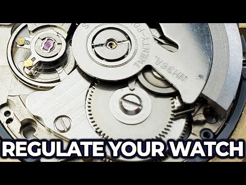 How Do I Regulate My Seiko Watch? 7S26, 4R36, NH36, NH35 Movement Regulation with Timegrapher