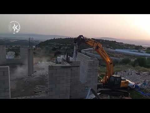 אכיפה מוגברת נגד בניה לא חוקית