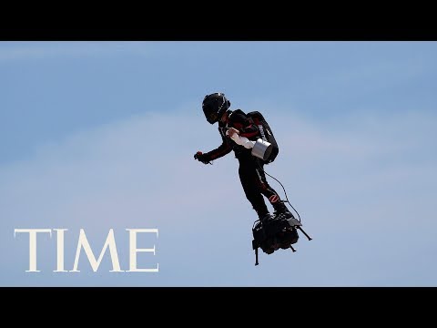 A French Inventor Tried To Cross The English Channel On A 'Flyboard' And Crashed Into The Sea | TIME