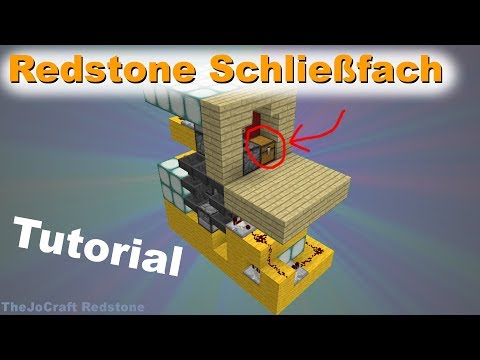 REAL Locker in Minecraft |  Redstone Tutorial |  +explanation