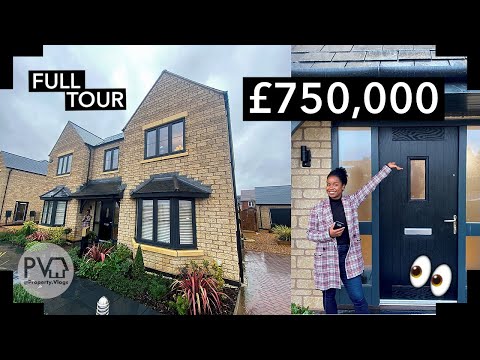 Touring a BEAUTIFUL 5 Bed Detached New Build Home | FULL Property Home Tour | Cala Homes Solville