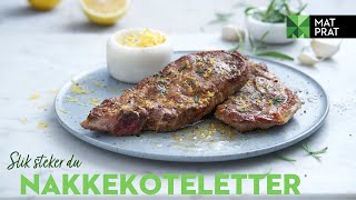 Perfekt nakkekotelett
