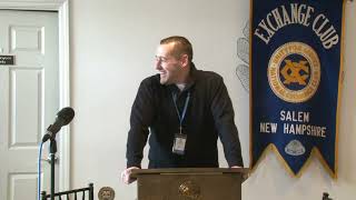 Marco Abreu CEO Greater Salem NH Boys & Girls Club: Exchange Club guest speaker