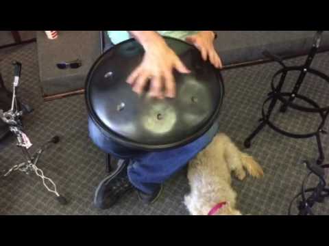 SYMPHONETTE, Ursa Minor Scale (D) A Bb D E F G A Handpan