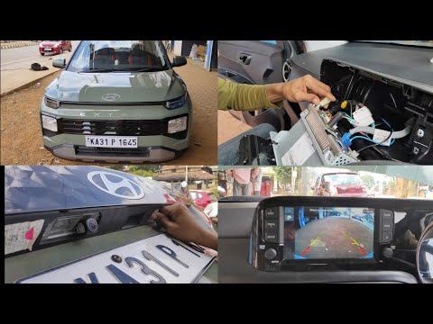 Hyundai Exter Frame Removing + Reverse Camera Fitting. @carpariwarka3172