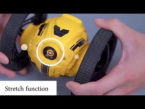 2.4Ghz Wireless Remote Control Jumping RC Toy Cars Bounce Car Watch Control 360°