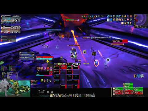 Mythic N'Zoth the Corruptor - UnknownError resto druid pov