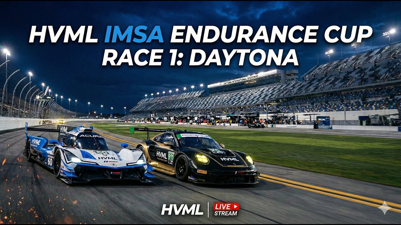HVML Imsa Endurance Cup | Race 1: Daytona